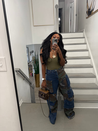 Two faced Camo Jeans