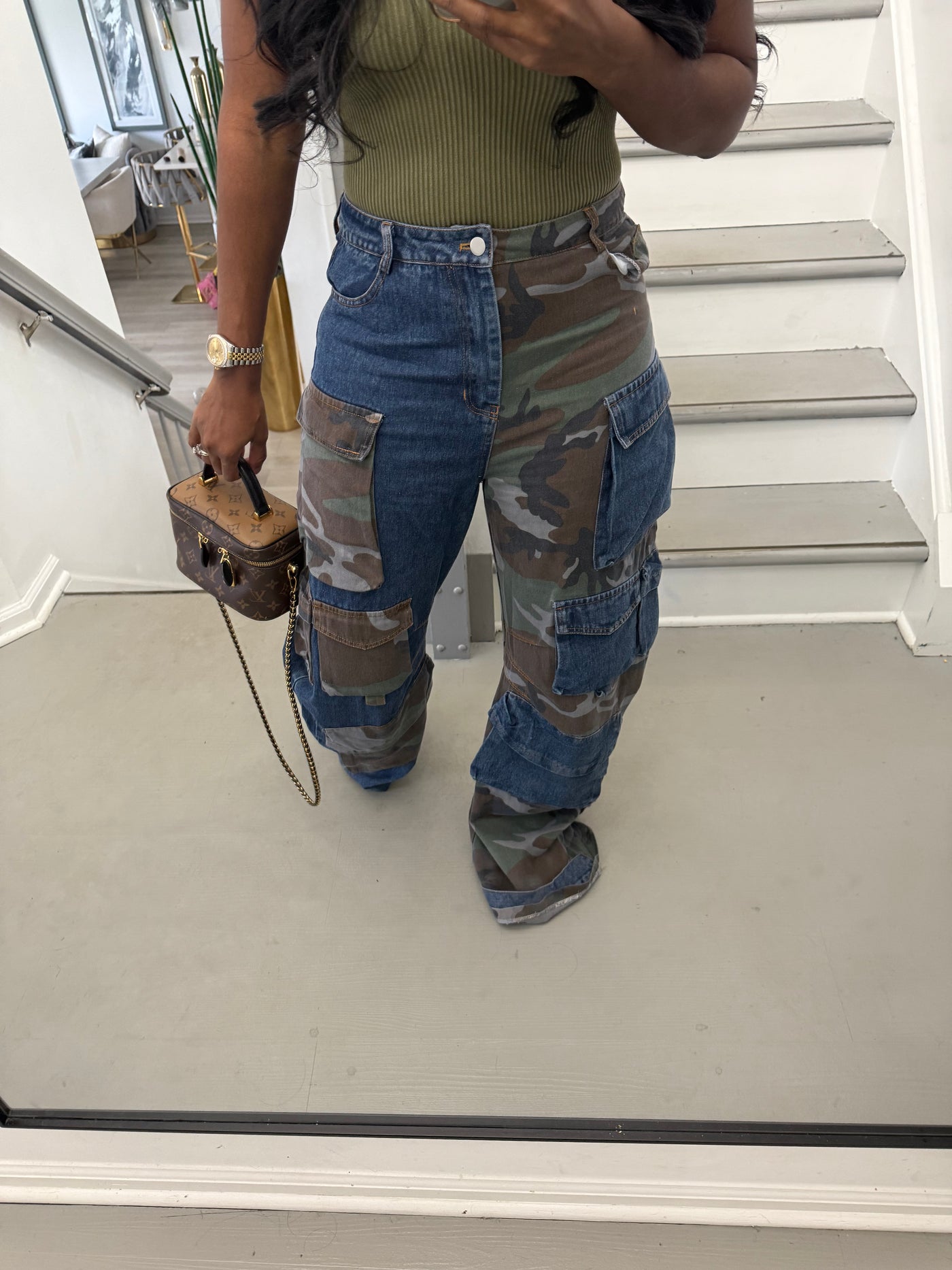 Two faced Camo Jeans