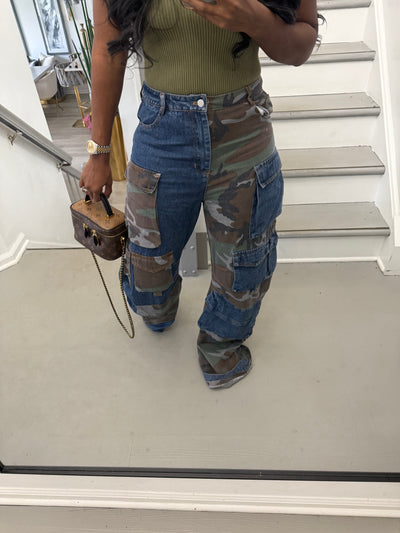 Two faced Camo Jeans