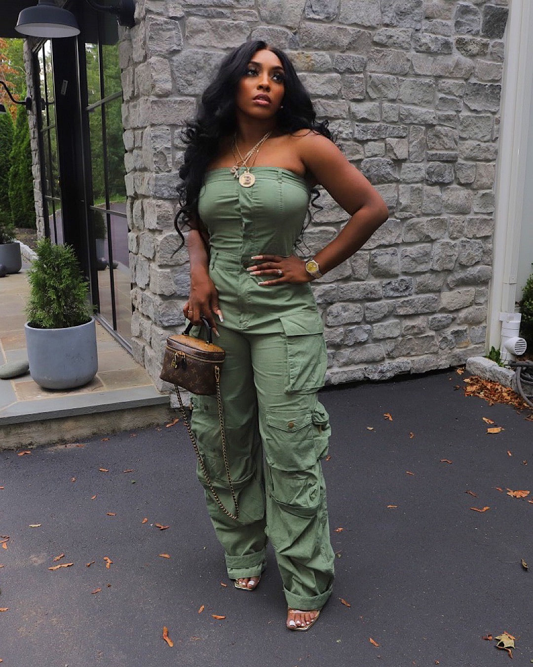 Lover of Cargo Jumpsuit ( Pre Order ships 10/31-11/20)