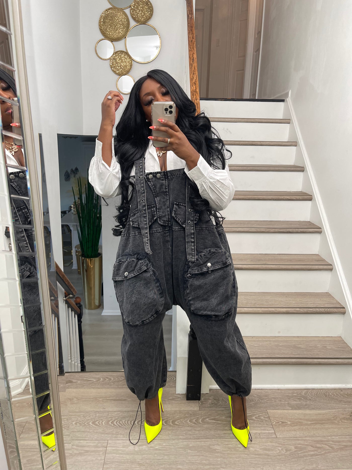 High Fashion Denim Jumpsuit (Pre-Order)