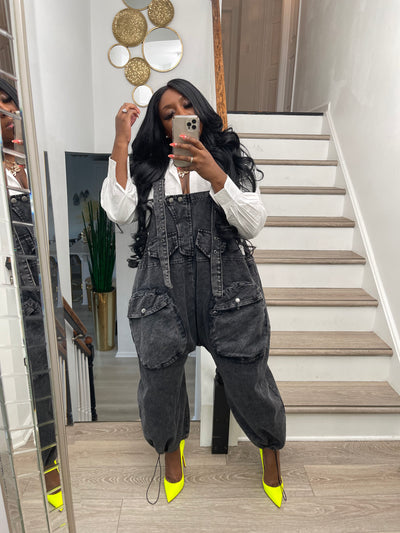 High Fashion Denim Jumpsuit (Pre-Order)