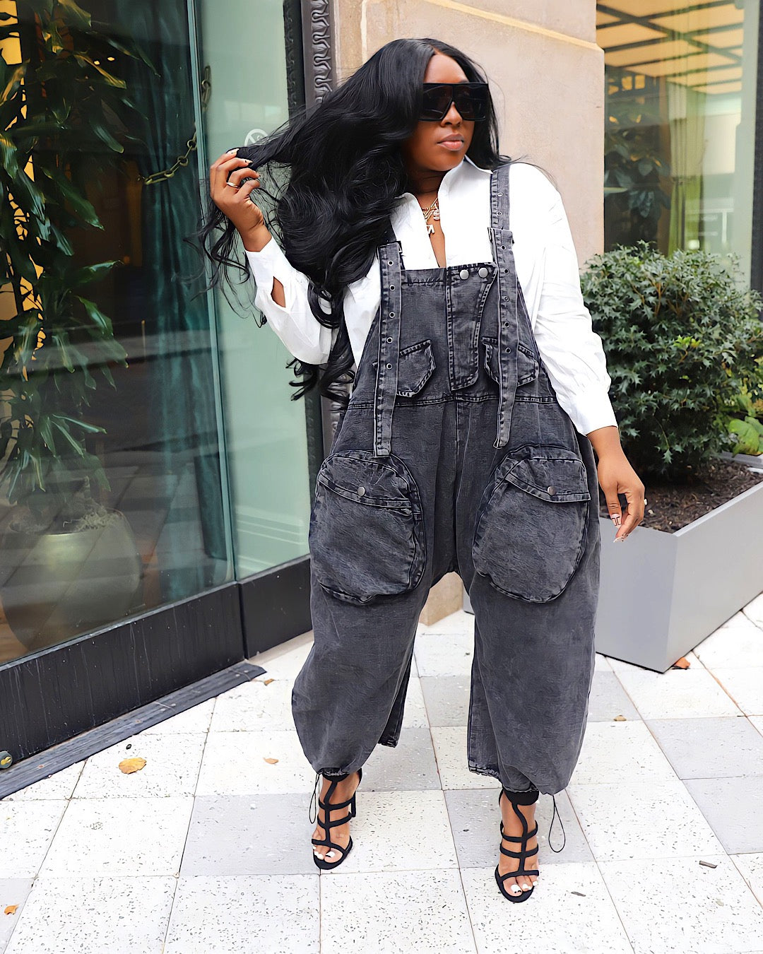 High Fashion Denim Jumpsuit (Pre-Order)