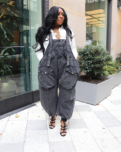 High Fashion Denim Jumpsuit (Pre-Order)